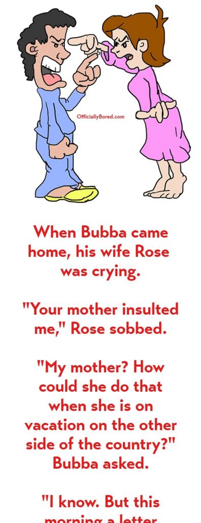 When Man asked his Wife how his Mother Insulted her? | OfficiallyBored